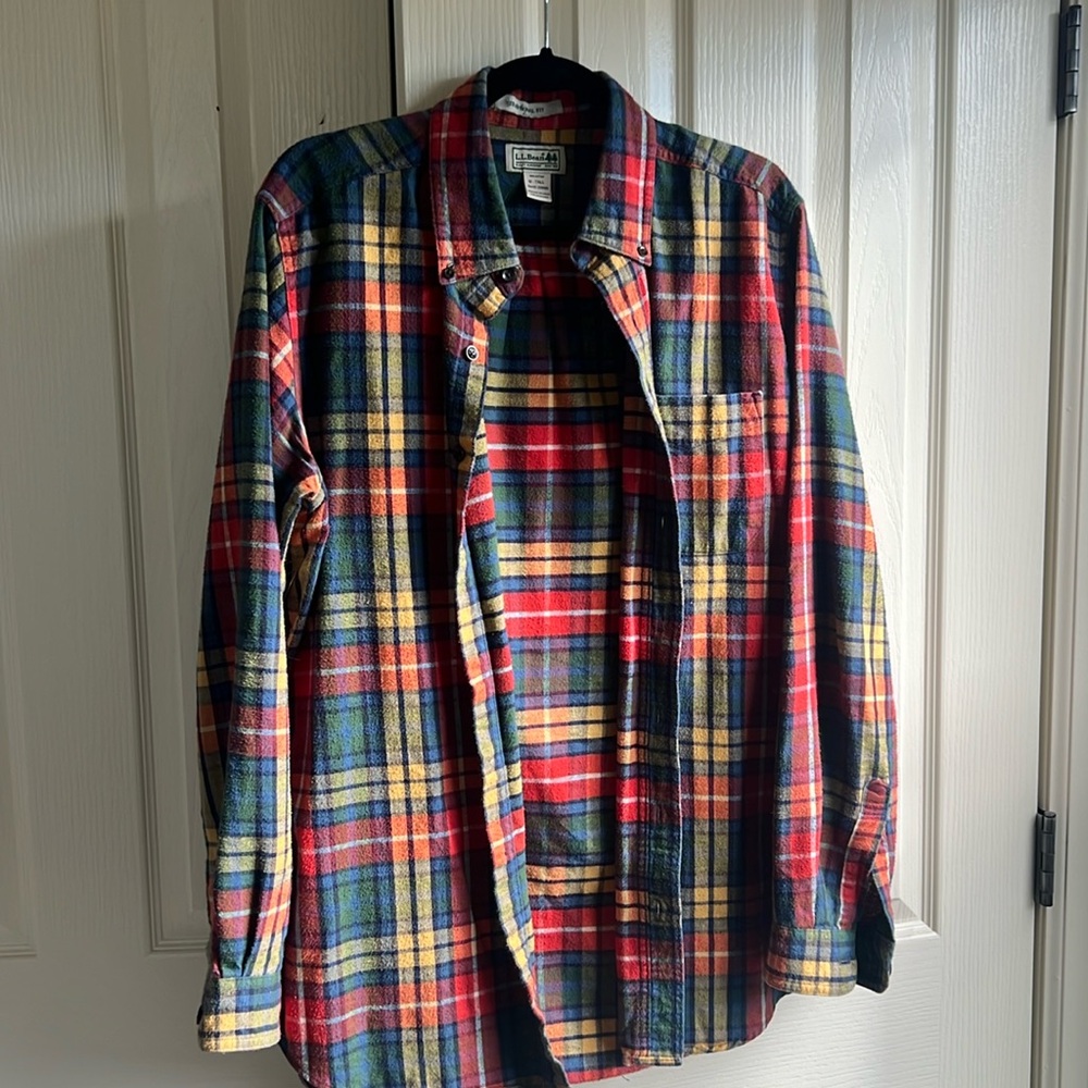 LL bean flannel